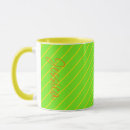 Search for green yellow mugs Birthday