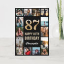 Search for 87th birthday cards Eighty seventh birthday