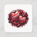 Search for valentines day business cards Kiss