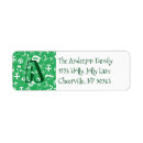 Search for elf return address labels Christmas tree
