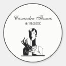 Search for art deco lady stickers Woman