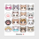 Search for cute chibi stickers Kitty