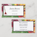 Search for landscape design business cards Leaves