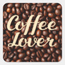 Search for for coffee lovers stickers Brown