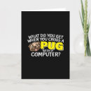 Search for computer jokes postcards Dog