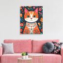 Search for cat folk art Whimsical