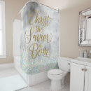 Search for christmas shower curtains Gold