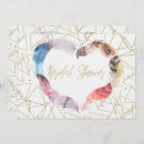 Search for tribal bridal shower invitations Feathers