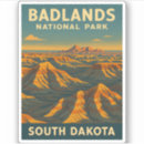 Search for south dakota travel stickers Nature