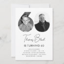 Search for black the 60th birthday invitations For him