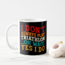 Search for funny swimming mugs Triathlon