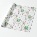 Search for llama wrapping paper Party