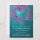 Search for purple glitter baby shower invitations Party