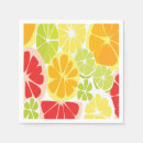 Search for citrus fruit napkins Party