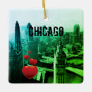 Search for chicago skyline christmas tree decorations City