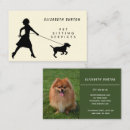 Search for pet sitting business cards Service