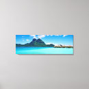 Search for bora bora canvas prints Tropical