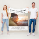 Search for in loving memory blankets Tribute