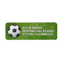 Search for soccer ball return address labels Coach