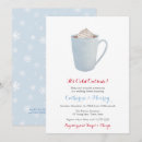 Search for hot cocoa invitations Snowflakes