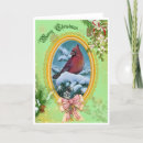 Search for winter cardinal cards Gold