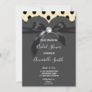 Search for ribbon bridal shower invitations Black