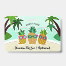 Search for funny pineapple office supplies Tropical