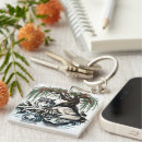 Search for moonlit night key rings Ethereal
