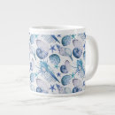 Search for vintage seashell mugs Watercolor