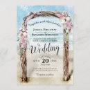 Search for beach arbor wedding invitations Destination