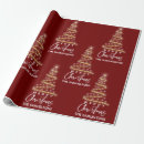 Search for red gold wrapping paper Classy