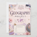 Search for geography invitations World