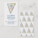 Search for triangle business cards Modern