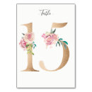 Search for 15 tables table cards Gold