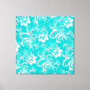 Search for damask canvas prints White