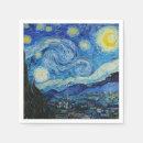 Search for starry night napkins Blue