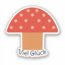 Search for happy mushroom stickers Nature