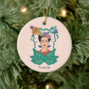 Search for frida kahlo christmas tree decorations Floral