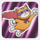 Search for super cat stickers Cartoon