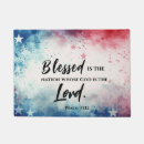 Search for patriotic american doormats 4th of july
