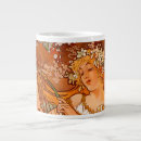 Search for mucha coffee mugs Flowers