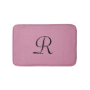 Search for rose bath mats Monogrammed