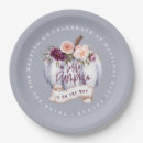 Search for pumpkin paper plates Rustic