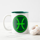 Search for pisces mugs Zodiac symbol