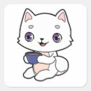 Search for cat coffee stickers Kitten