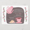 Search for rose tea pot invitations Roses