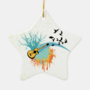 Search for instruments star christmas tree decorations Guitar
