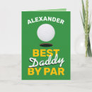 Search for funny golf fathers day cards Pun