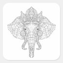 Search for elephant head stickers Zendoodle