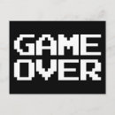 Search for game over postcards Gaming